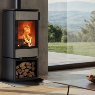 STUFA A LEGNA FLAT 700 10 kW